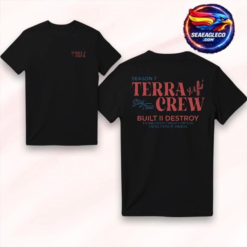 The Terra Crew 2026 Two Sided Shirt