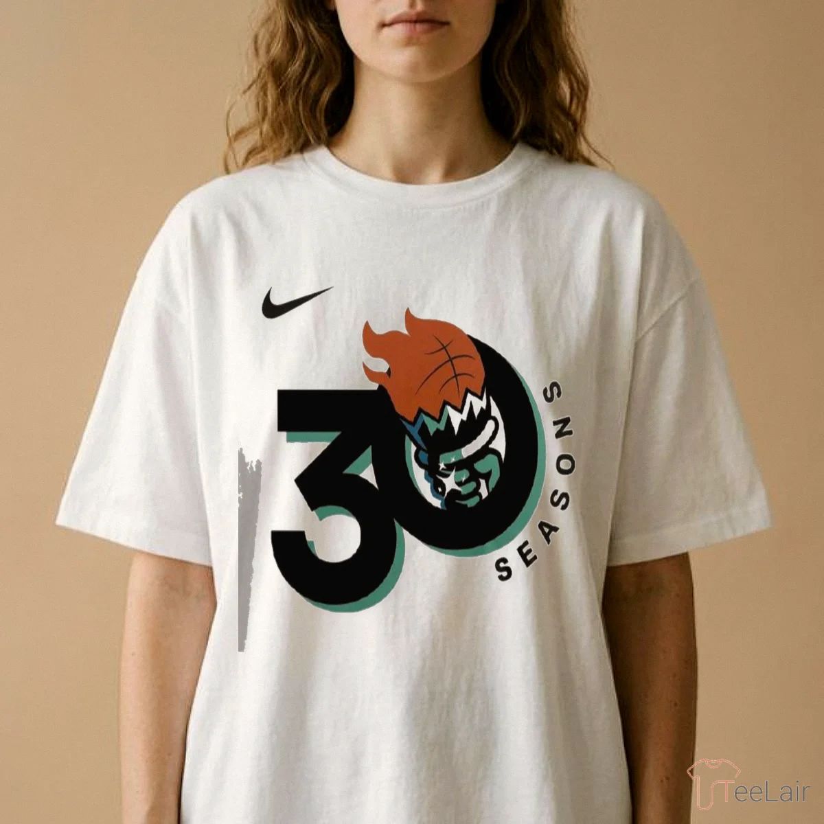New York Liberty 30 Seasons Of Lighting It Up Shirt