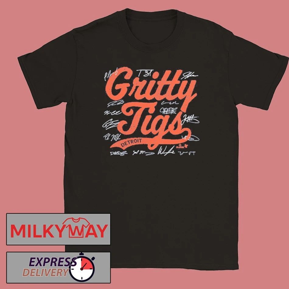 Detroit Baseball 2025 Gritty Tigs shirt