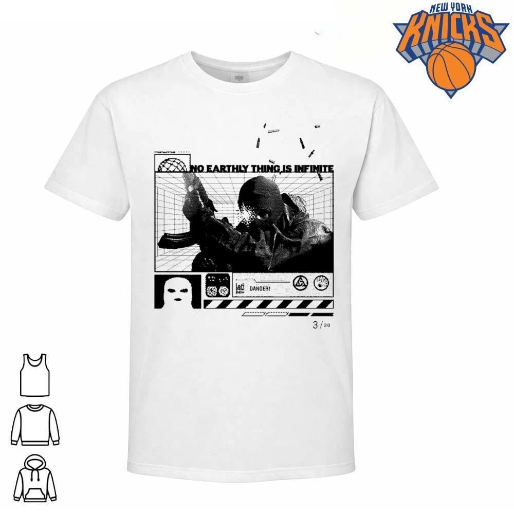 No Earthly Thing Is Infinite Cyberpunk Tactical Danger Aesthetic Shirt