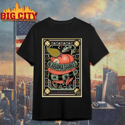 Alabama Shakes Atlanta GA 4-24-2026 Tour Poster Shirt
