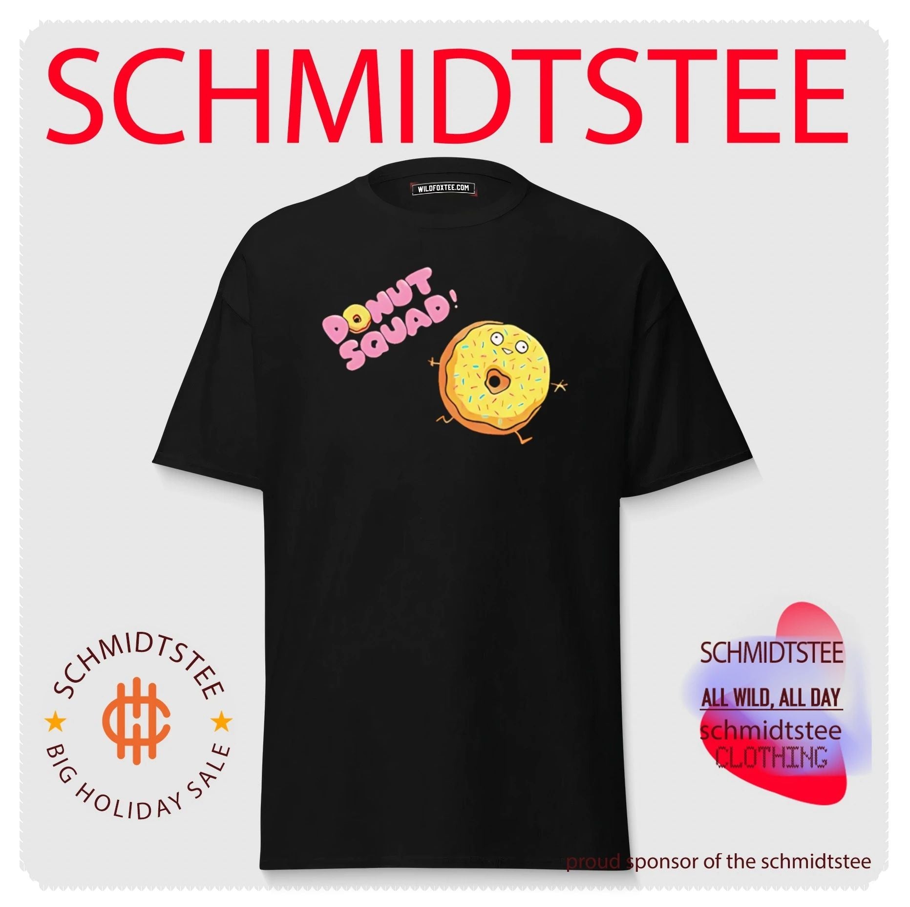 Donut Squad Sprinkles graphic shirt