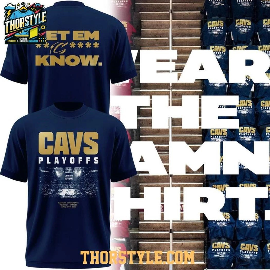 Cleveland Cavaliers NBA Playoffs 2026 Wear The Damn Shirt