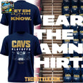 Cleveland Cavaliers NBA Playoffs 2026 Wear The Damn Shirt
