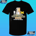 Michigan Wolverines Navy Blue 2026 Men’s Basketball National Champions Shirt