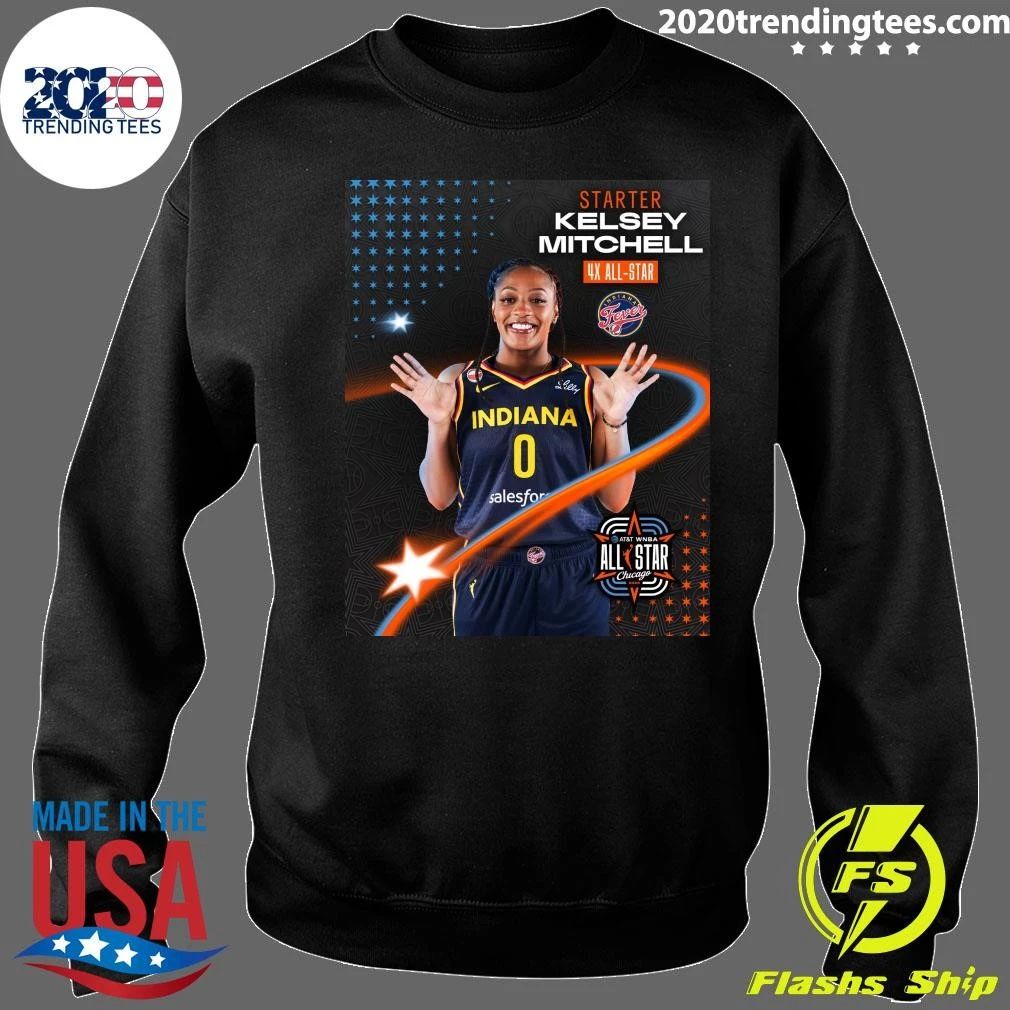 Starter Kelsey Mitchell Your Official 2026 AT&T WNBA All-Star Starters Shirt