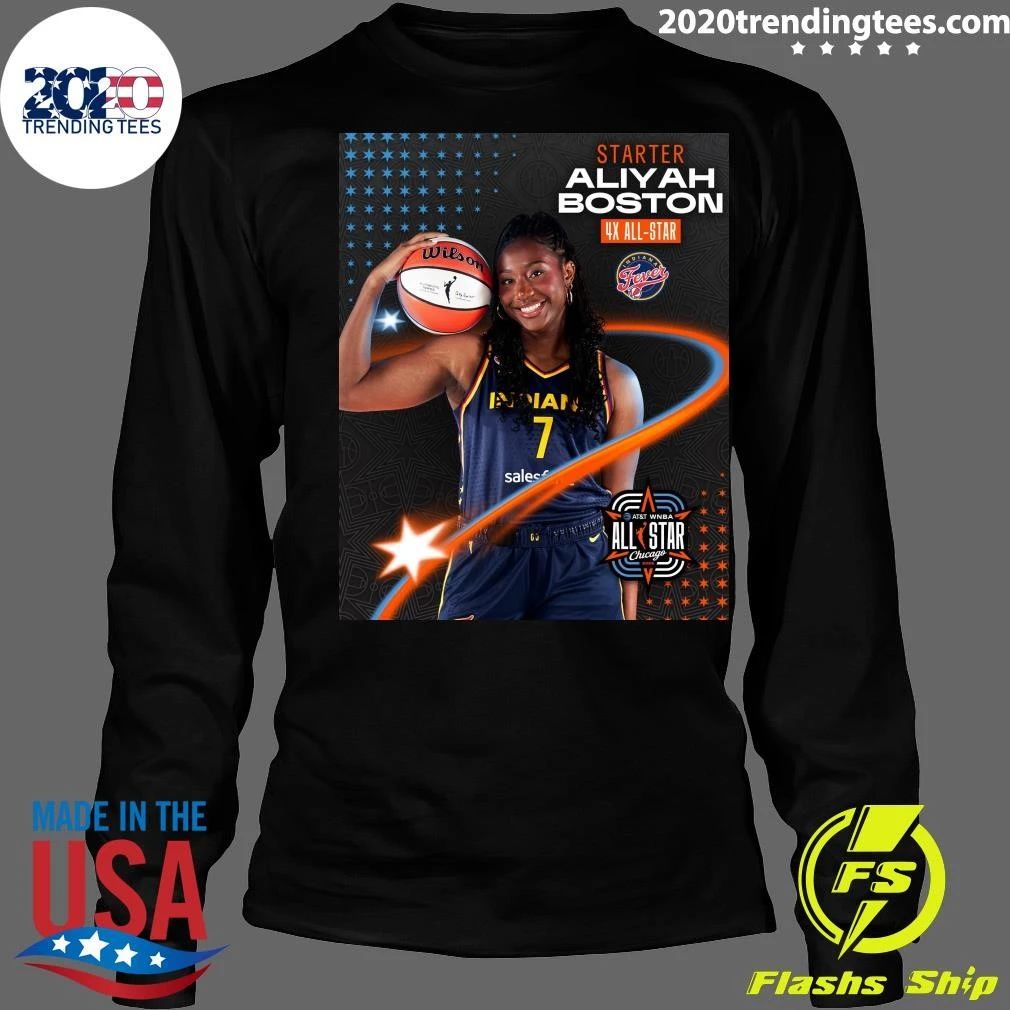 Starter Aliyah Boston Your Official 2026 AT&T WNBA All-Star Starters Shirt