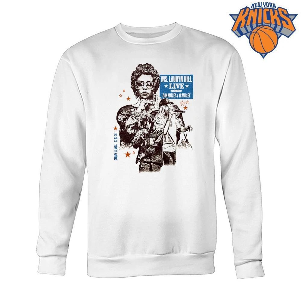 Ms Lauryn Hill Live with Zion Marley YG Marley concert Canary Islands music tour graphic print vintage T shirt