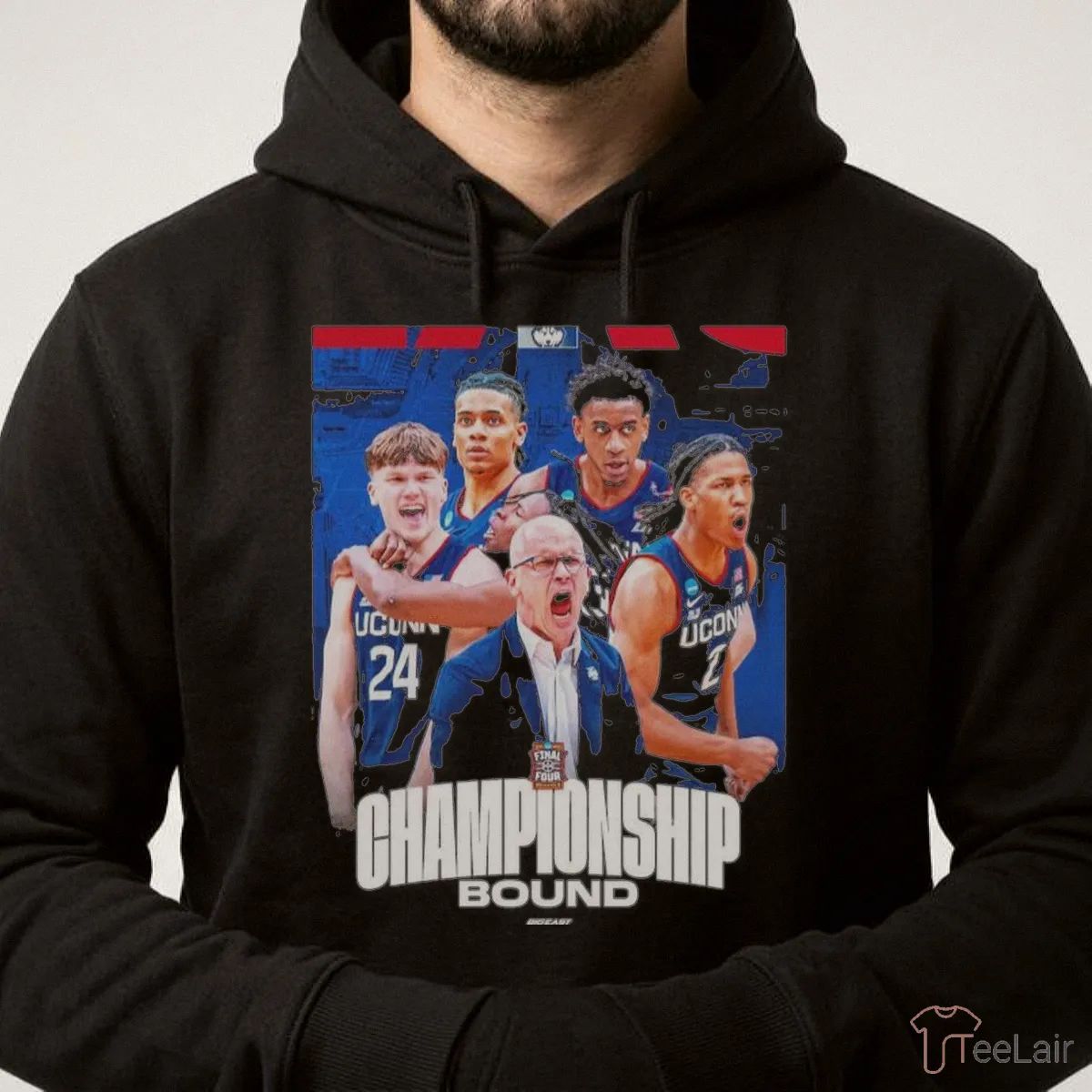 Uconn Huskies Mens Basketball Championship Bound 2026 Ncaa Final Four In Indianapolis Shirt