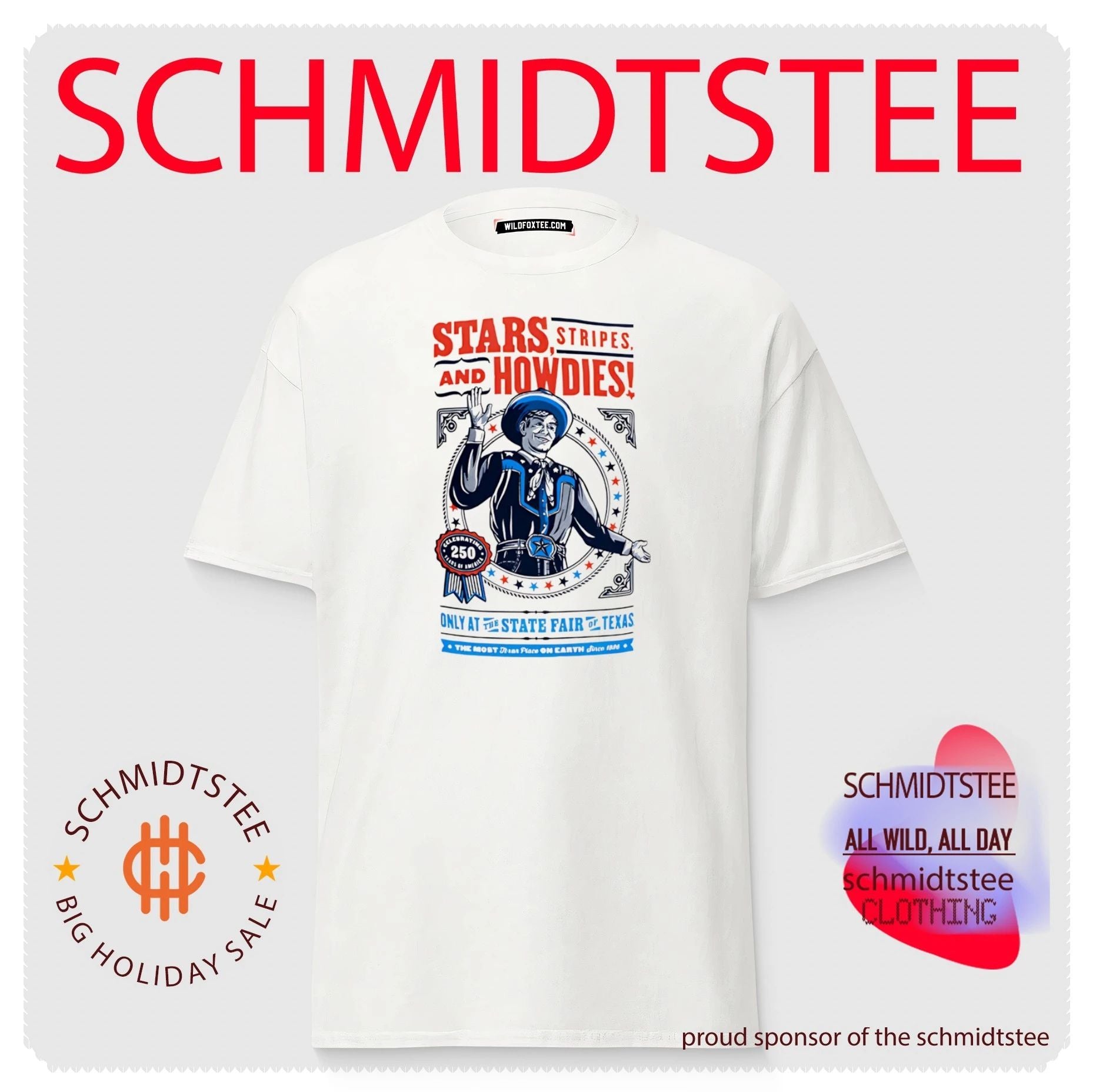Stars Stripes and Howdies State Fair of Texas shirt