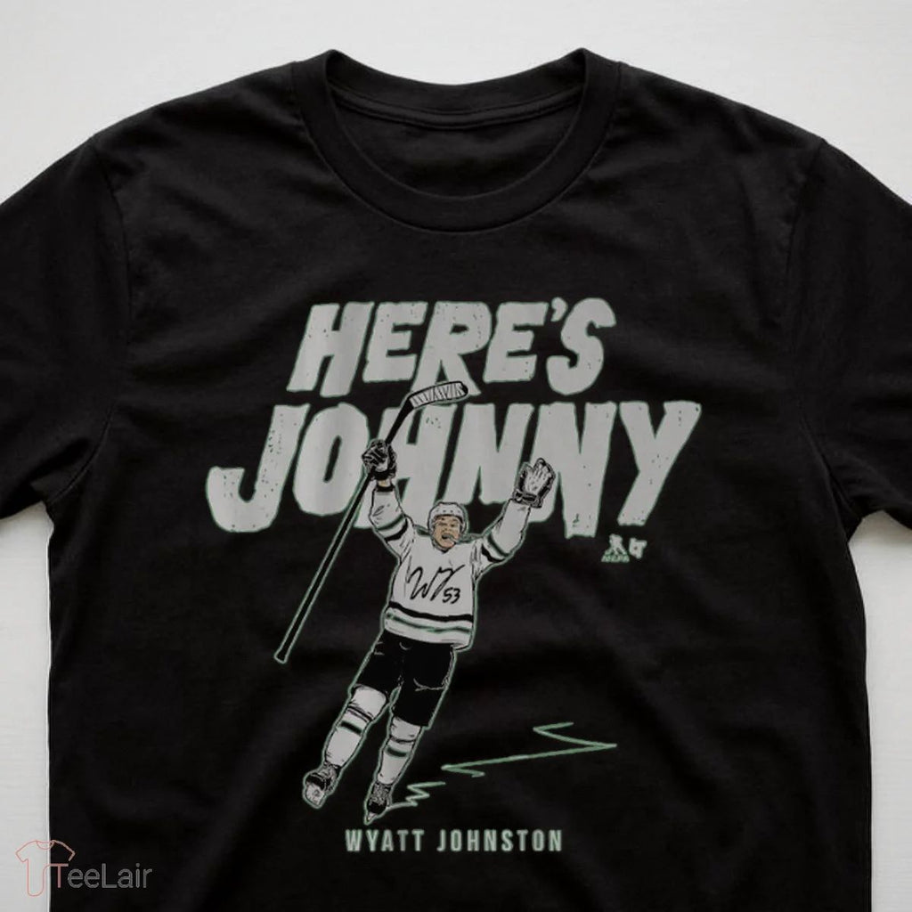 Wyatt Johnston Here’S Johnny Shirt