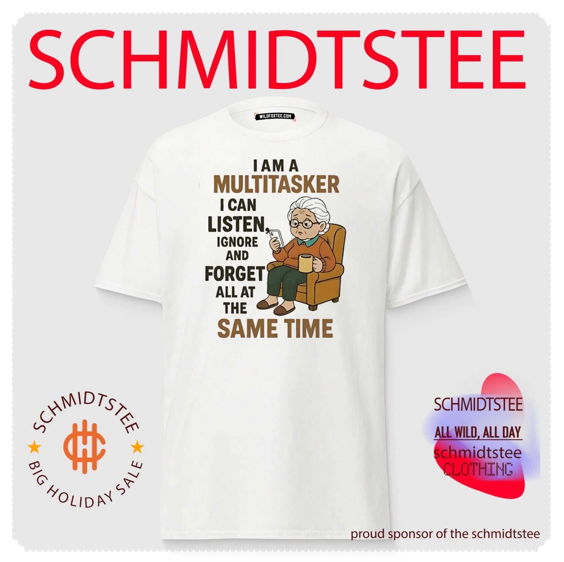 I am a multitasker I can listen ignore and forget all at the same time shirt