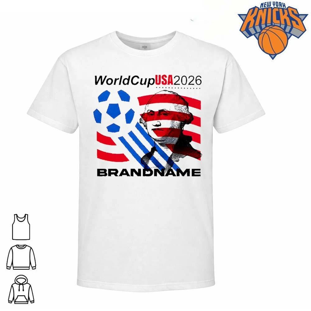 Vintage George Washington US Soccer World Cup USA 2026 Patriotic Fan Sport Shirt