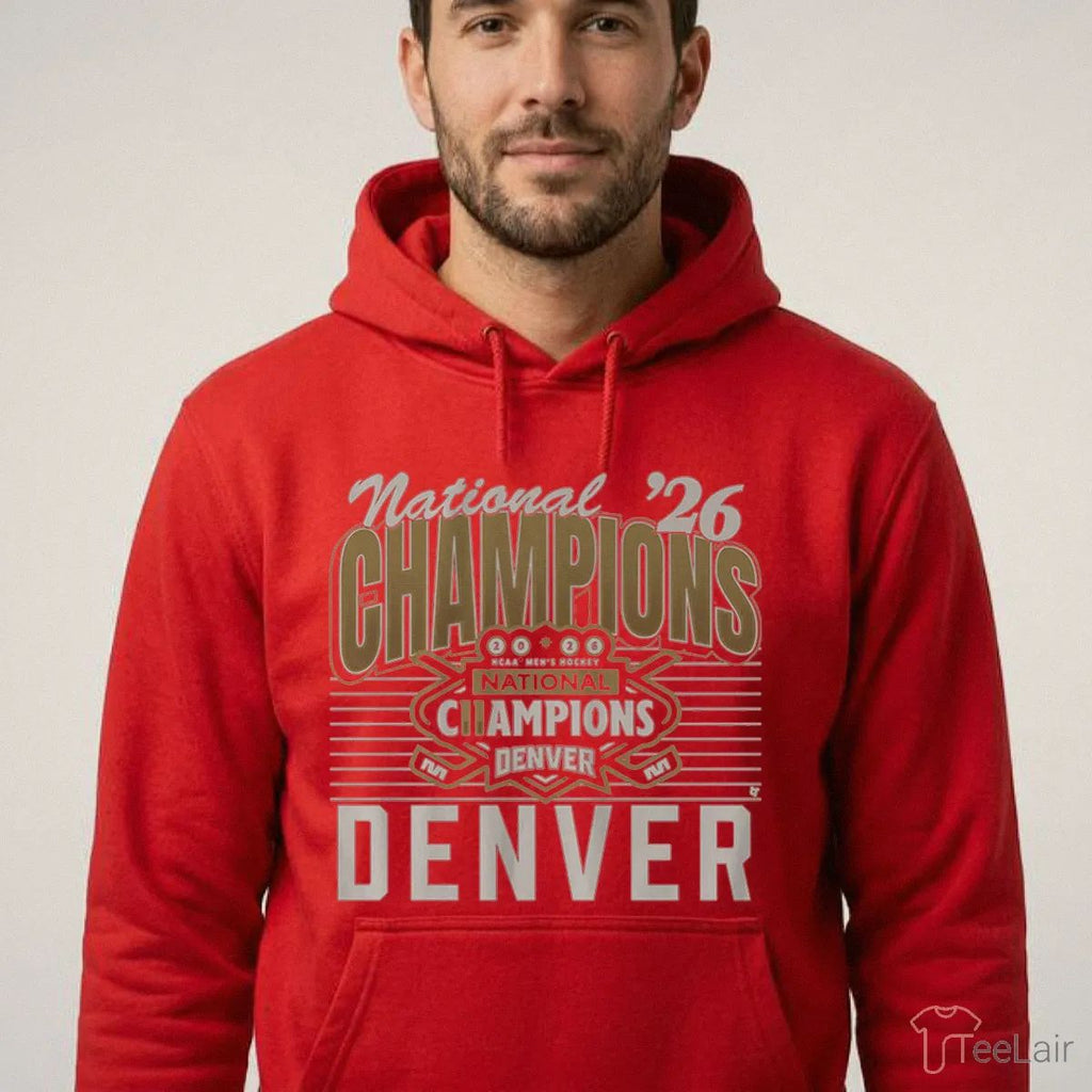 Denver Men’S Hockey 2026 National Champions Shirt