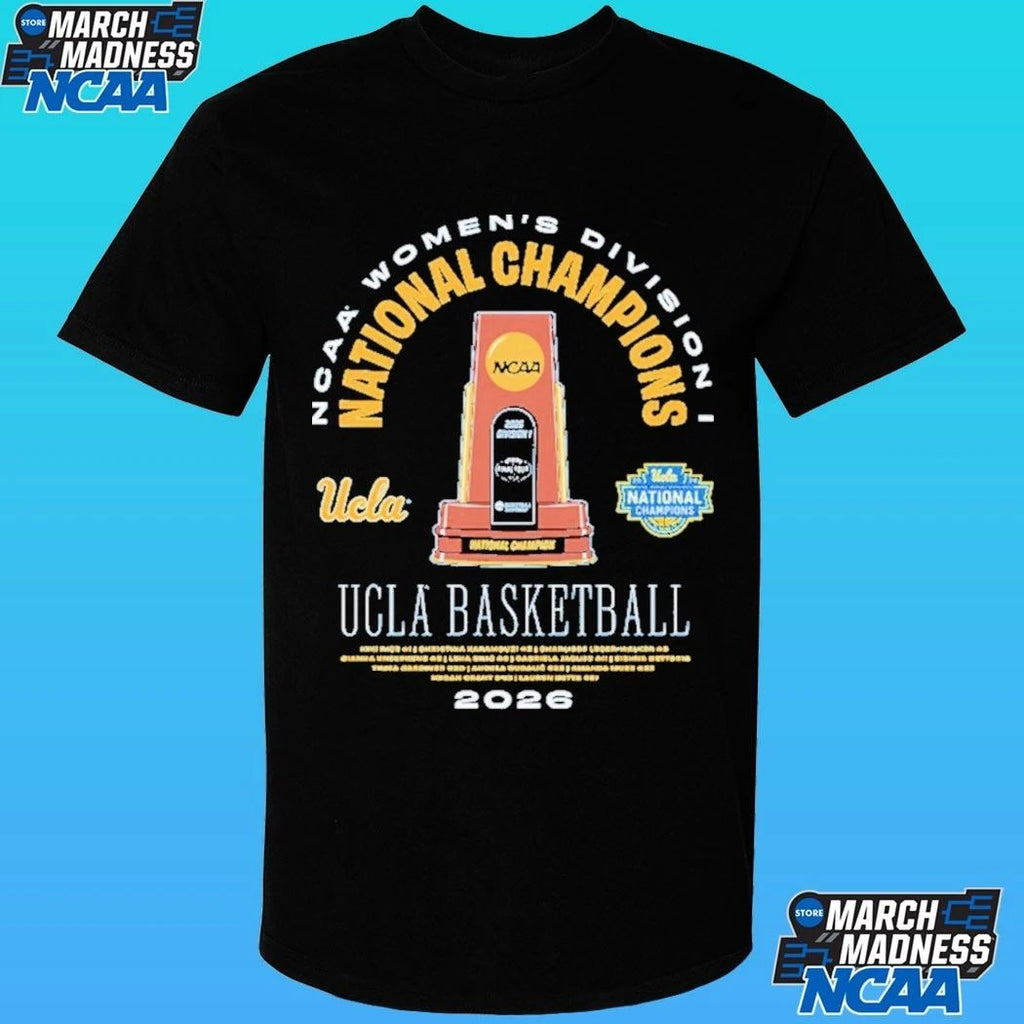 Ucla Bruins Women’s Basketball 2026 Ncaa Women’s Division Basketball National Champions Legends Shirt