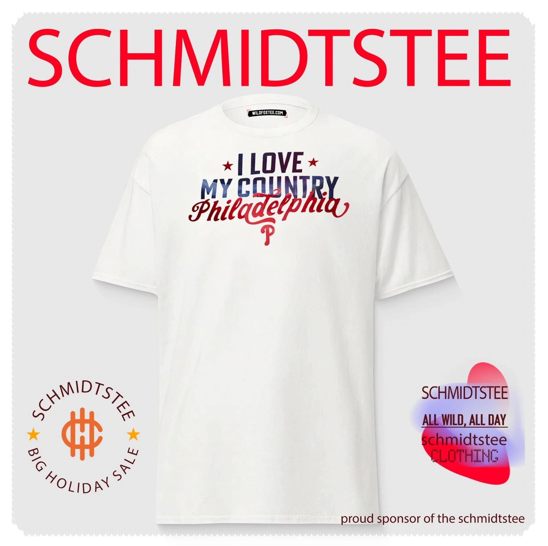 I love my country Philadelphia Phillies shirt