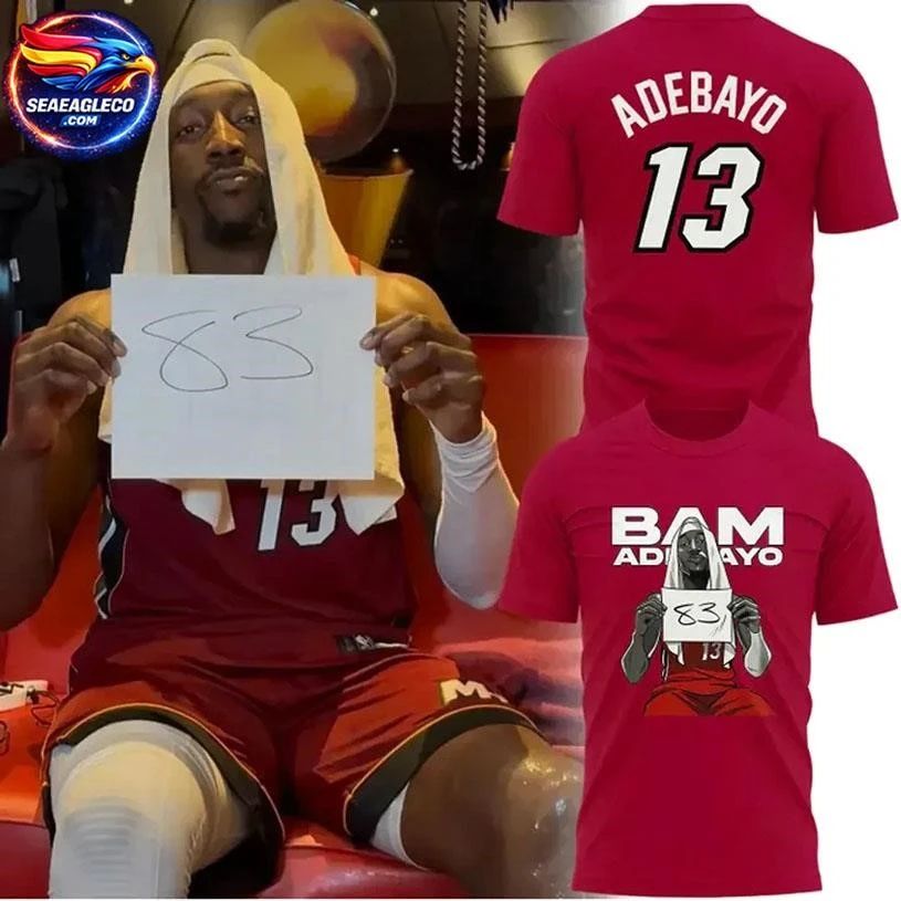Bam Adebayo Miami Heat The Bam Game 83 Point History Two Sided Shirt