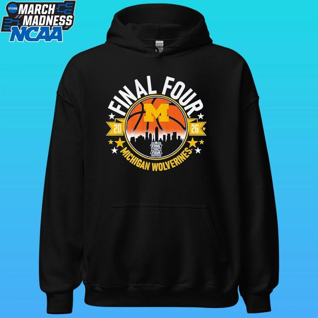 Michigan Wolverines MBB 2026 Final Four Shirt