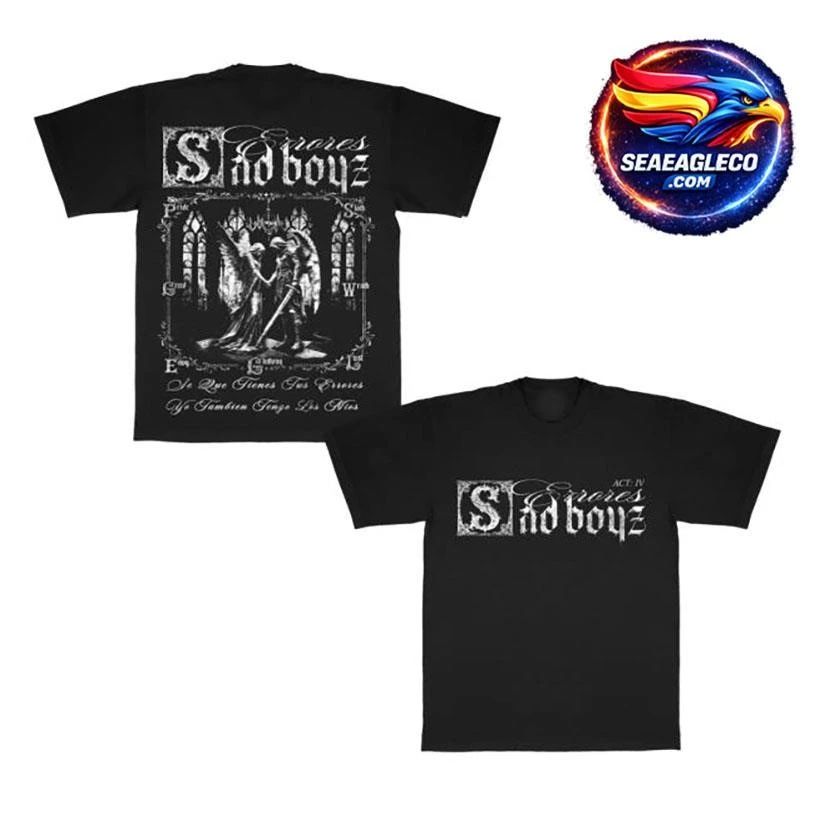 Sad Boyz Errores Iv Two Sided Shirt