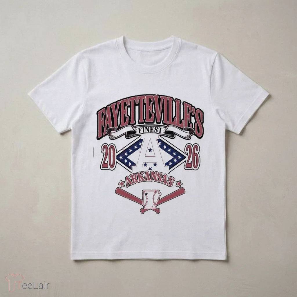 Fayettevilles Finest Baseball Shirt