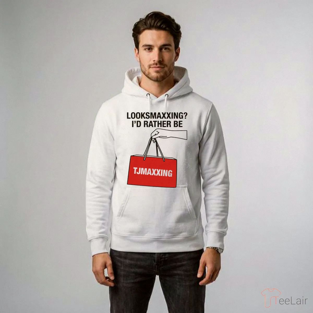 Looksmaxxing I’D Rather Be Store Maxxing Shirt