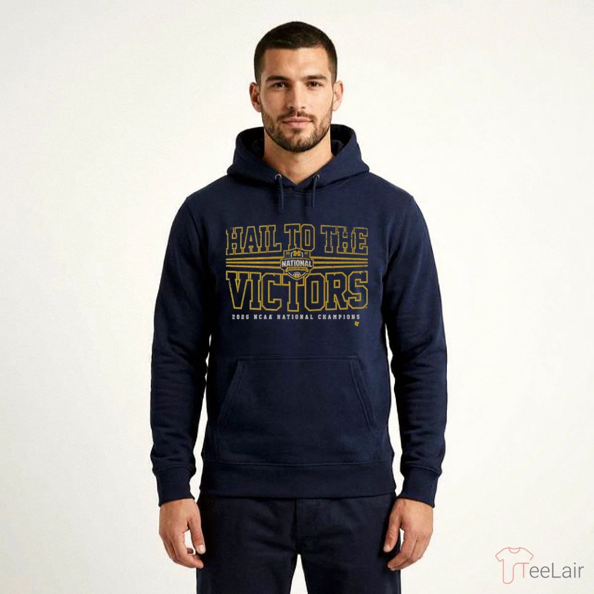 Michigan Wolverines MBB 2026 National Champions Hail To The Victors Shirt