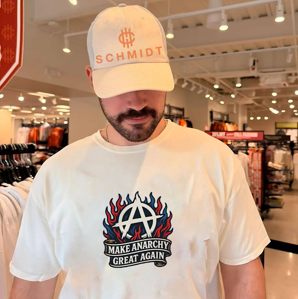 Make Anarchy Great Again political slogan shirt