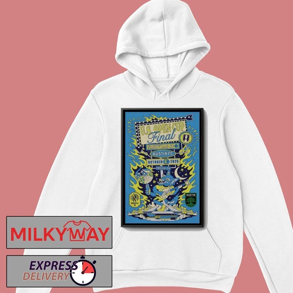 US Open Cup Championship Oct 2025 Poster shirt