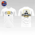 2026 Notre Dame Football Lou Holtz 1937 – 2026 Signature Two Sided Shirt
