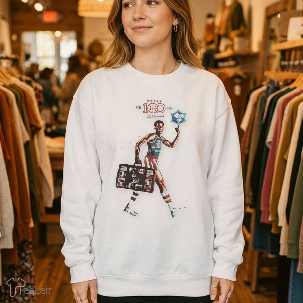 Harlem Globetrotters Tee – Off White Shirt