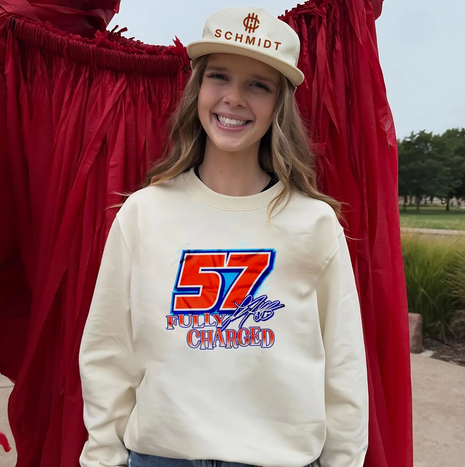 Kyle Larson 57 Fully Charged Hendrick Motorsports shirt