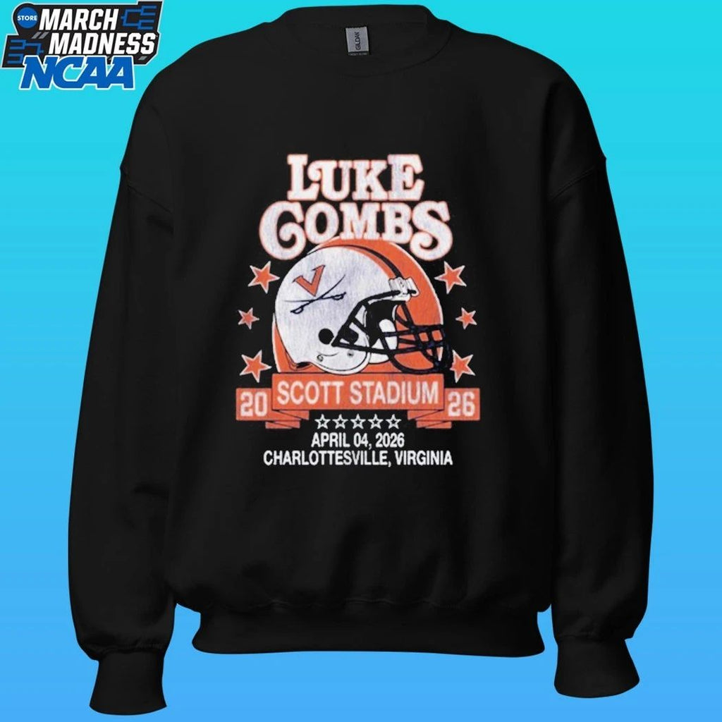 Luke Combs My Kinda Saturday Night Tour At Scott Stadium In Charlottesville Va Apr 04 2026 Shirt