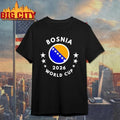 Bosnia 2026 World Cup Bosnia Flag Football Soccer Shirt