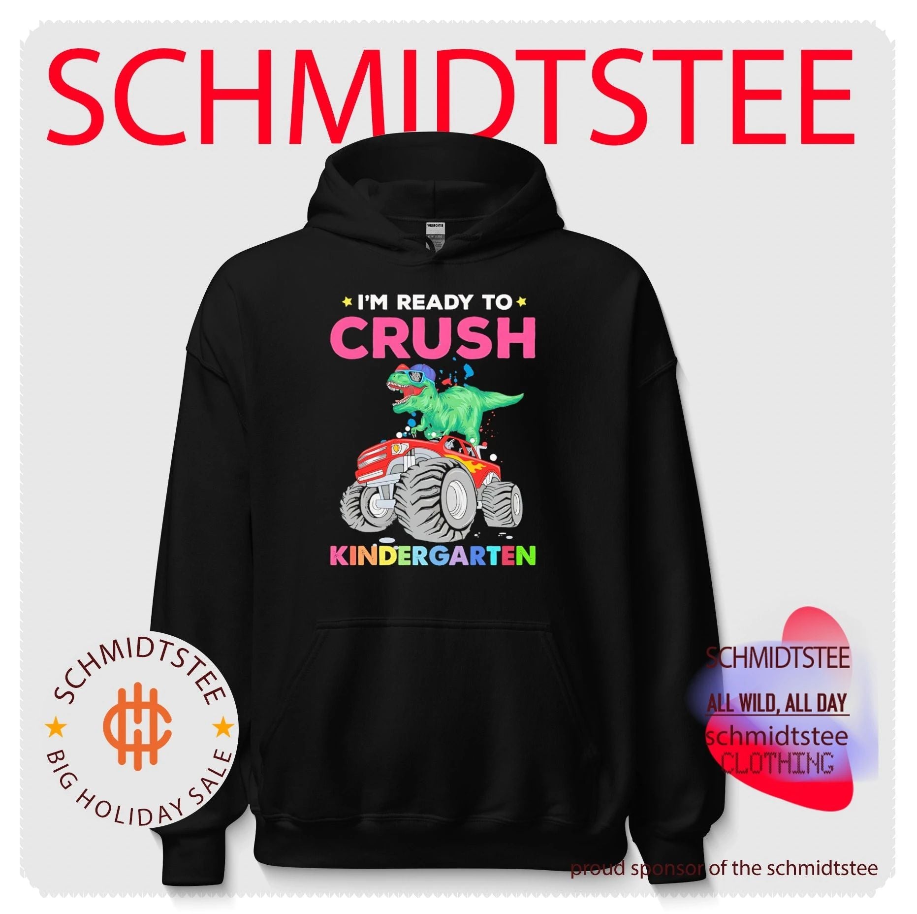 I’m ready to crush kindergarten shirt