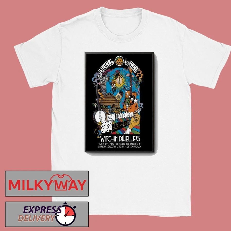 Kitchen Dwellers 10 31-11 1 2025 Asheville NC Dwell Ween Poster shirt