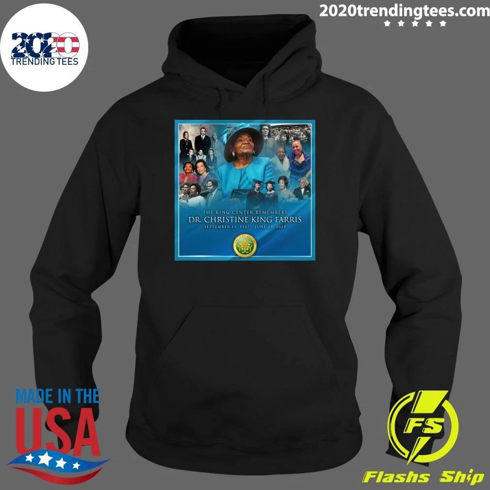 The King Center Remembers Dr. Christine King Farris September 11. 1927 – June 29, 2023 Shirt