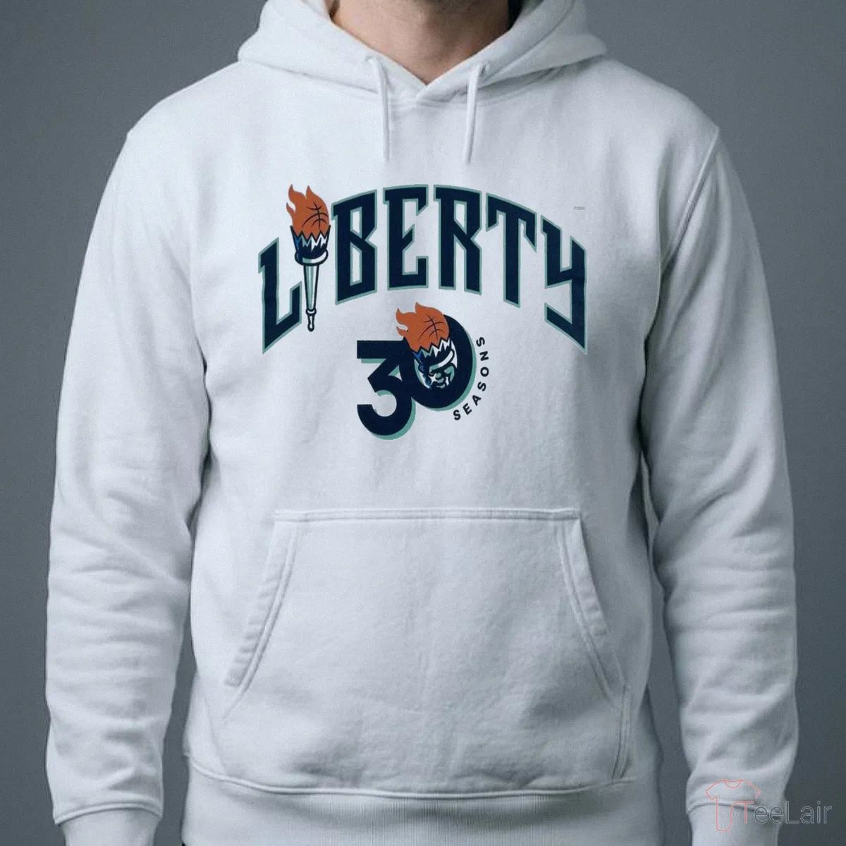 New York Liberty Anniversary 30 Seasons Of Lighting It Up 2026 Shirt