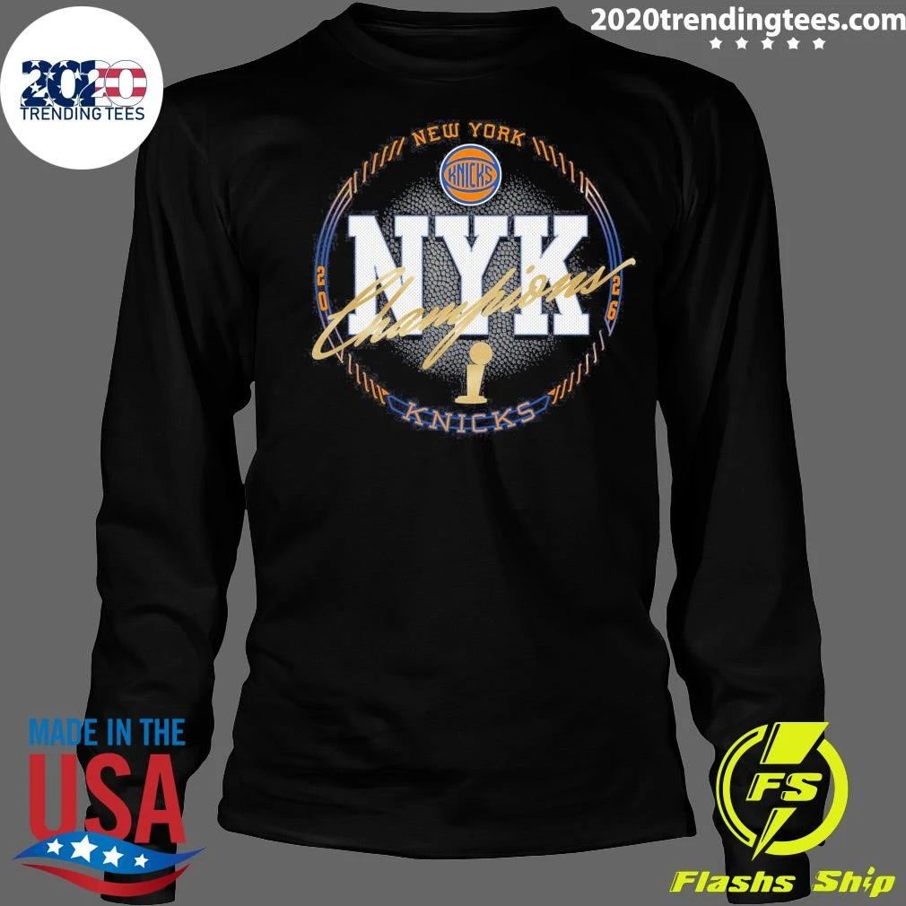 Stadium Essentials Knicks 2026 NBA Champions All Access Urban Tee Shirt