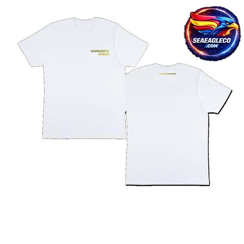 James Morrison Wonderful World Two Sided Shirt