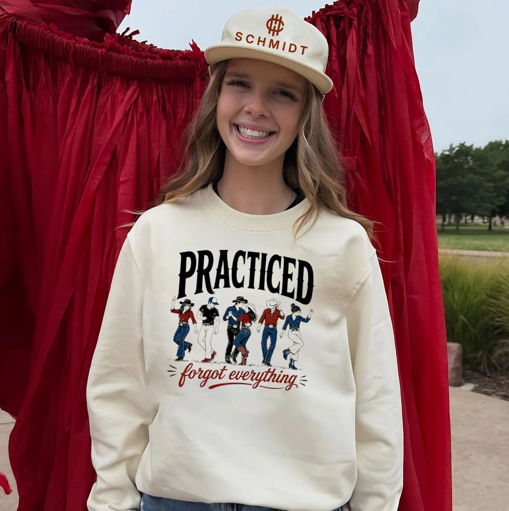 Practiced and forgot everything line dance vintage shirt