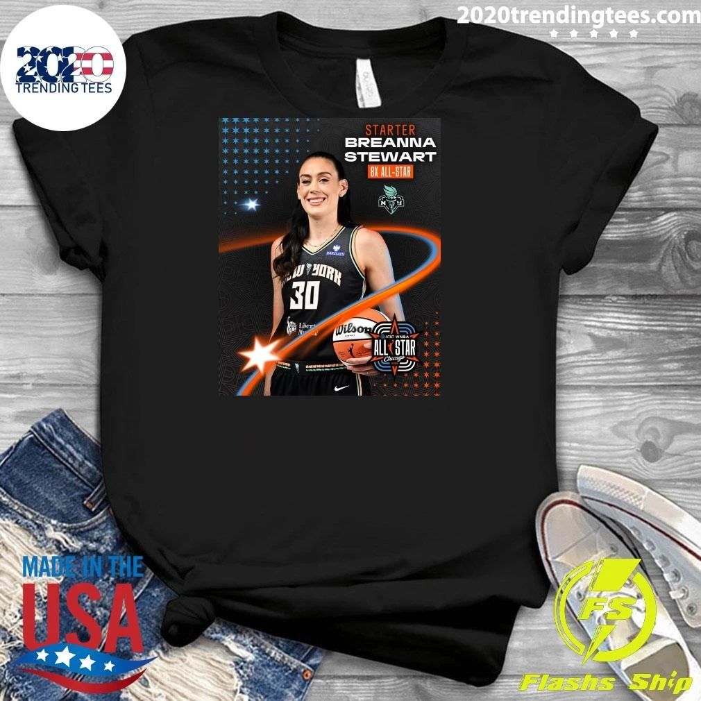Starter Breanna Stewart Your Official 2026 AT&T WNBA All-Star Starters Shirt