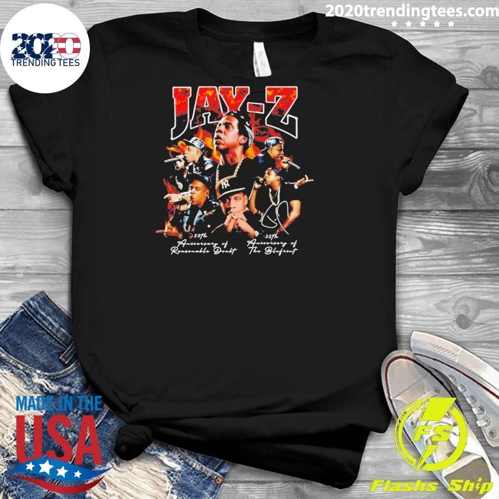 Jay-Z Reasonable Doubt 30th Anniversary Signature 1996-2026 Shirt