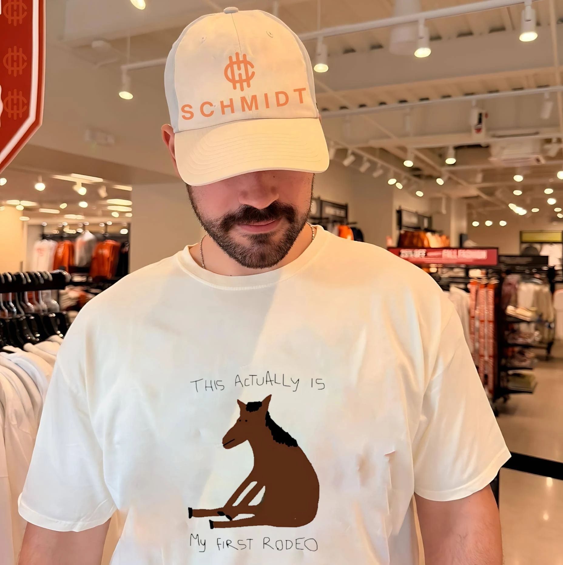 This Actually Is My First Rodeo funny horse shirt