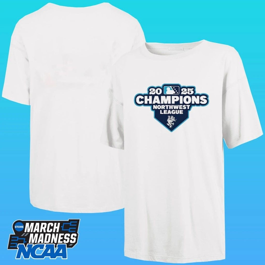 Everett Aquasox 2025 Northwest League Champions Shirt