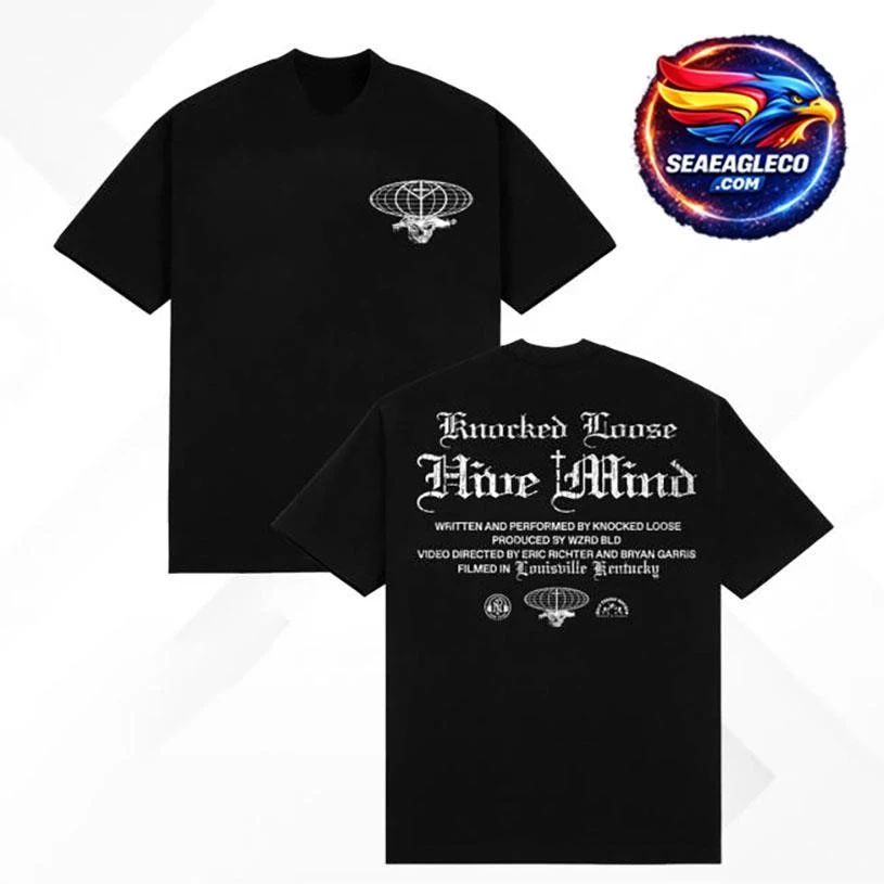 Knocked Loose Babylon X Knocked Loose Credits Two Sided Shirt