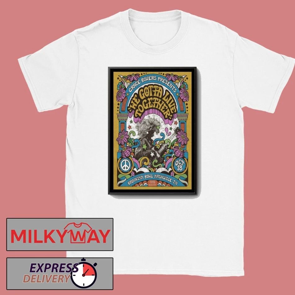 Grace Bowers October 18 2025 Nashville, TN Poster shirt