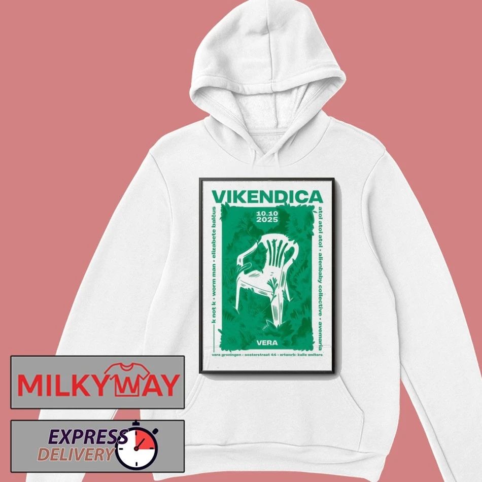 Vikendica Oct 10 2025 Vera Groningen Netherlands Poster shirt
