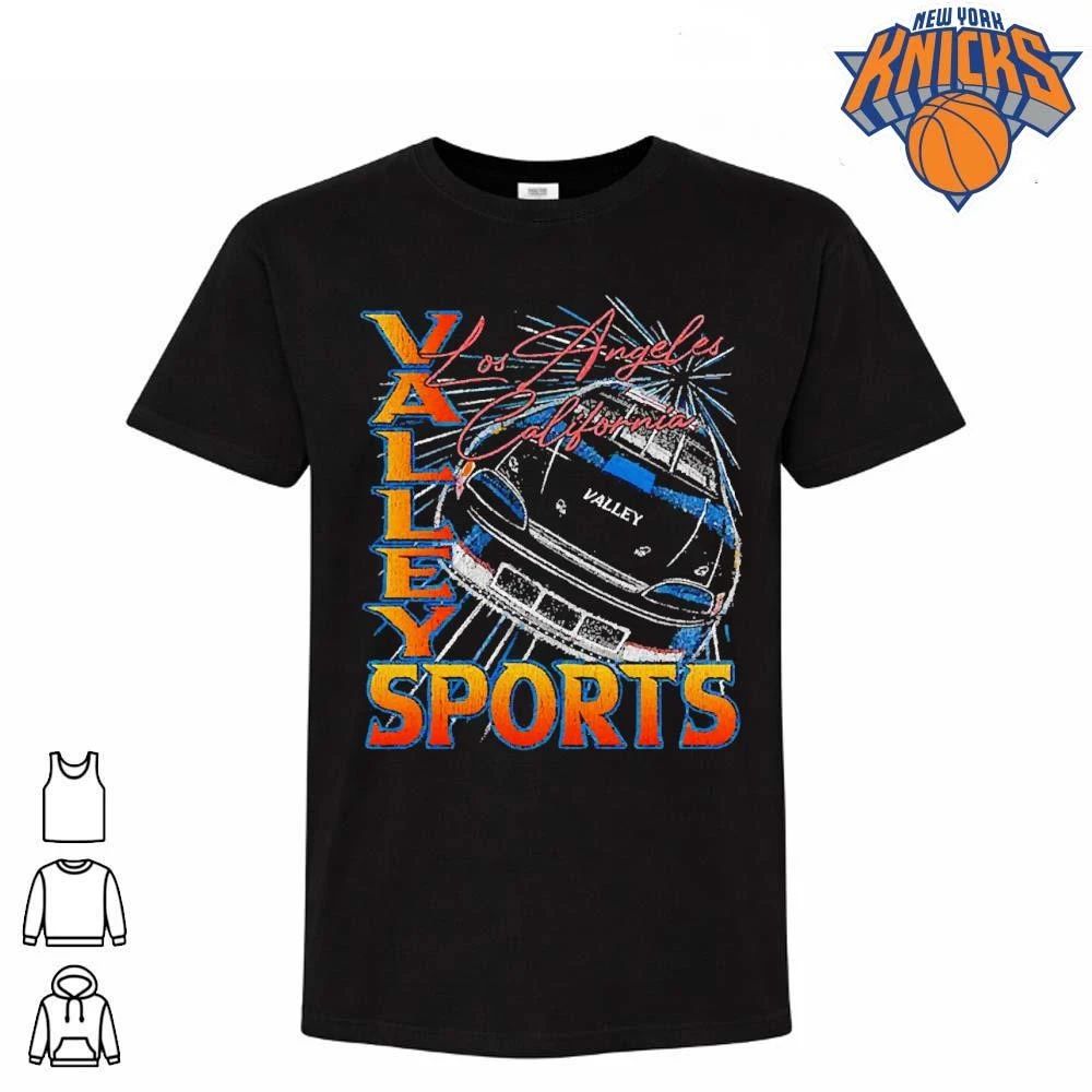 Vintage 90s style Los Angeles California Valley Sports race car shirt