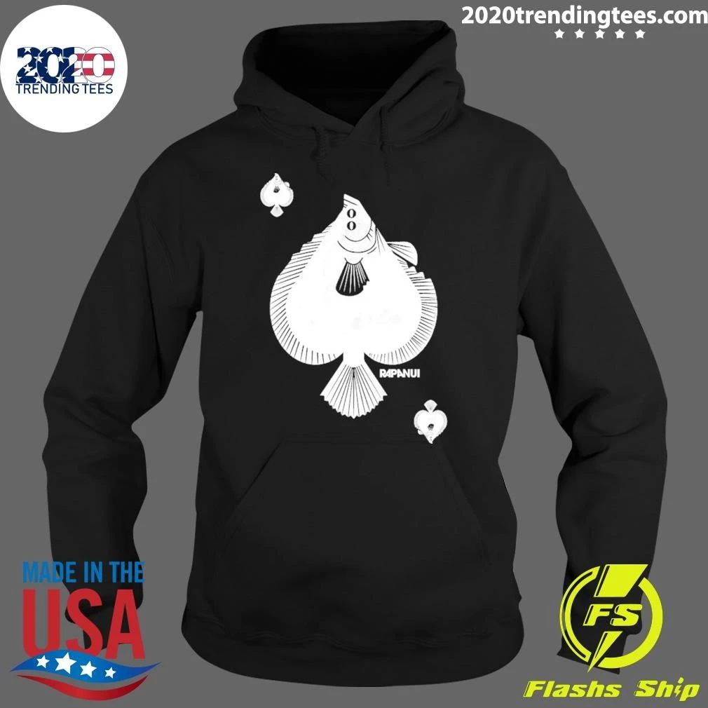 Black Plaice of Spades Shirt