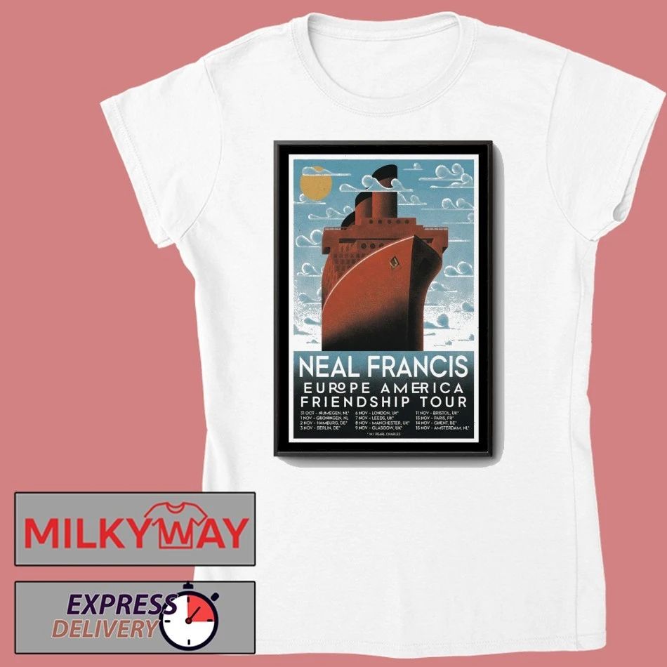 Poster Neal Francis Tour Europe & America 2025 shirt